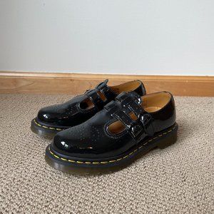 Dr. Martens Patent Leather Mary Jane Shoes